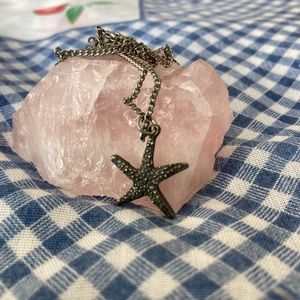 Pewter Starfish Necklace